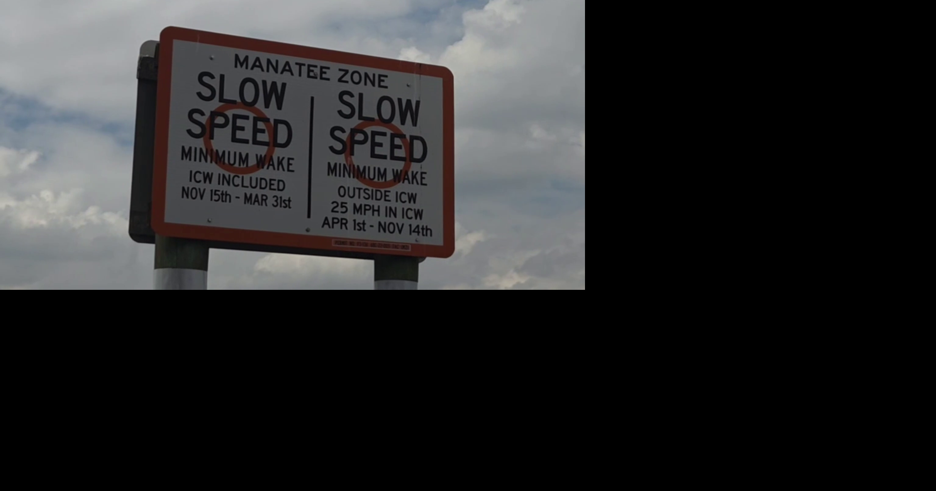 Missing manatee speed zone signs spark wildlife safety concerns
