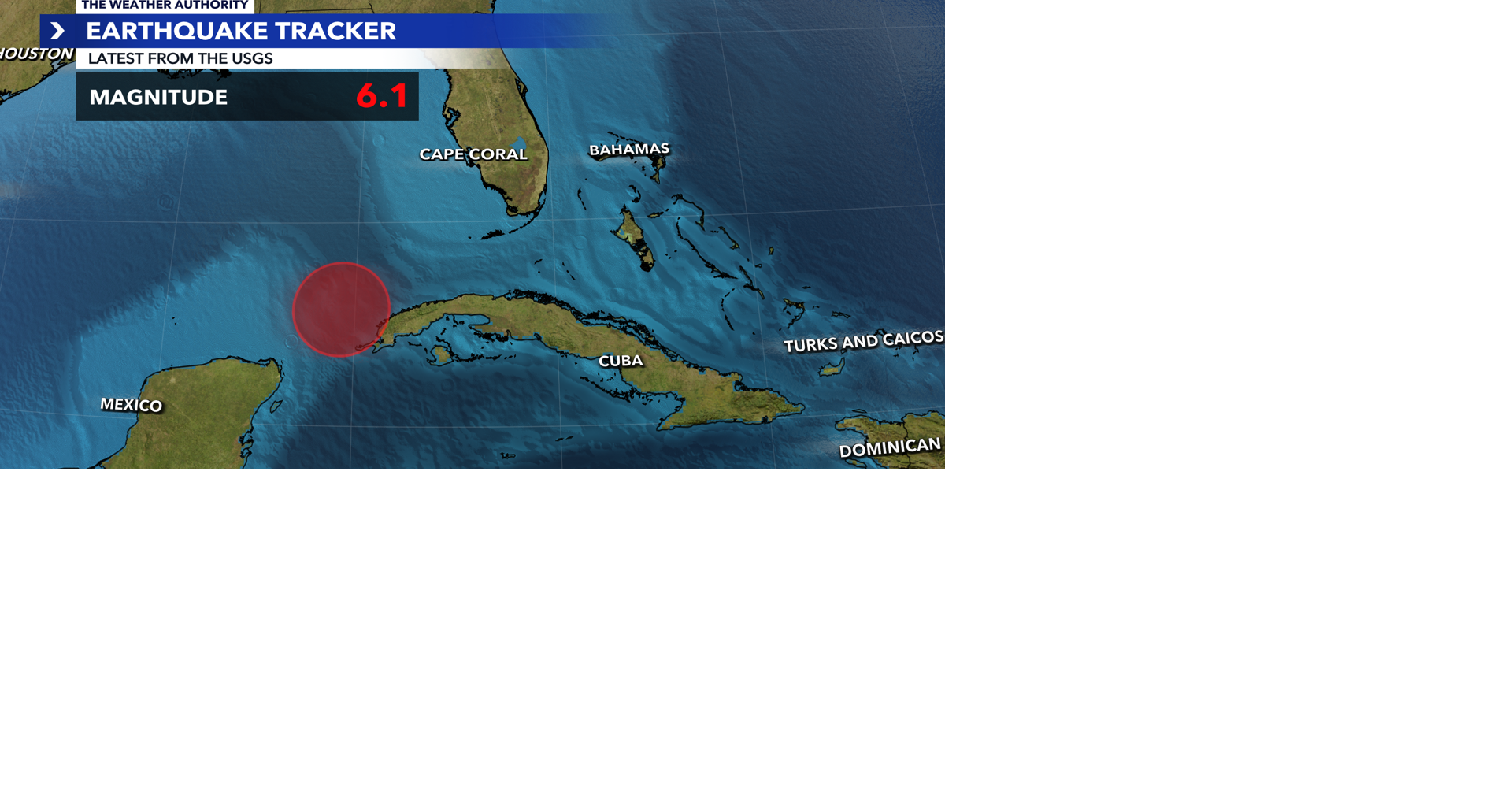 Shaking felt across SWFL after 6.1 magnitude earthquake near Cuba