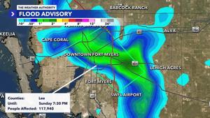 Flood Advisory Issued for Parts of Lee County