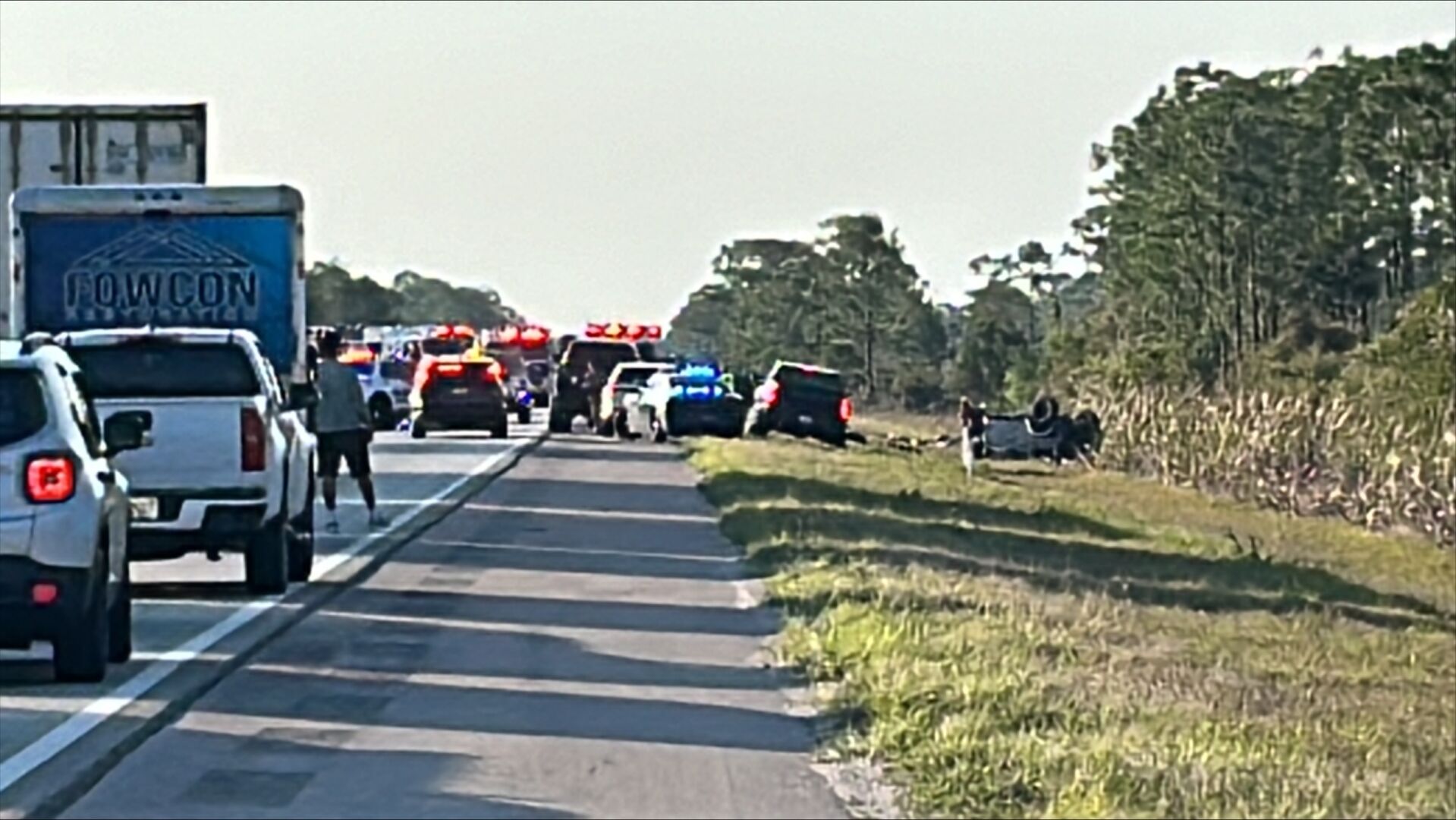 Fatal crash shuts down NB lanes of I-75 at Bayshore Road in Charlotte ...