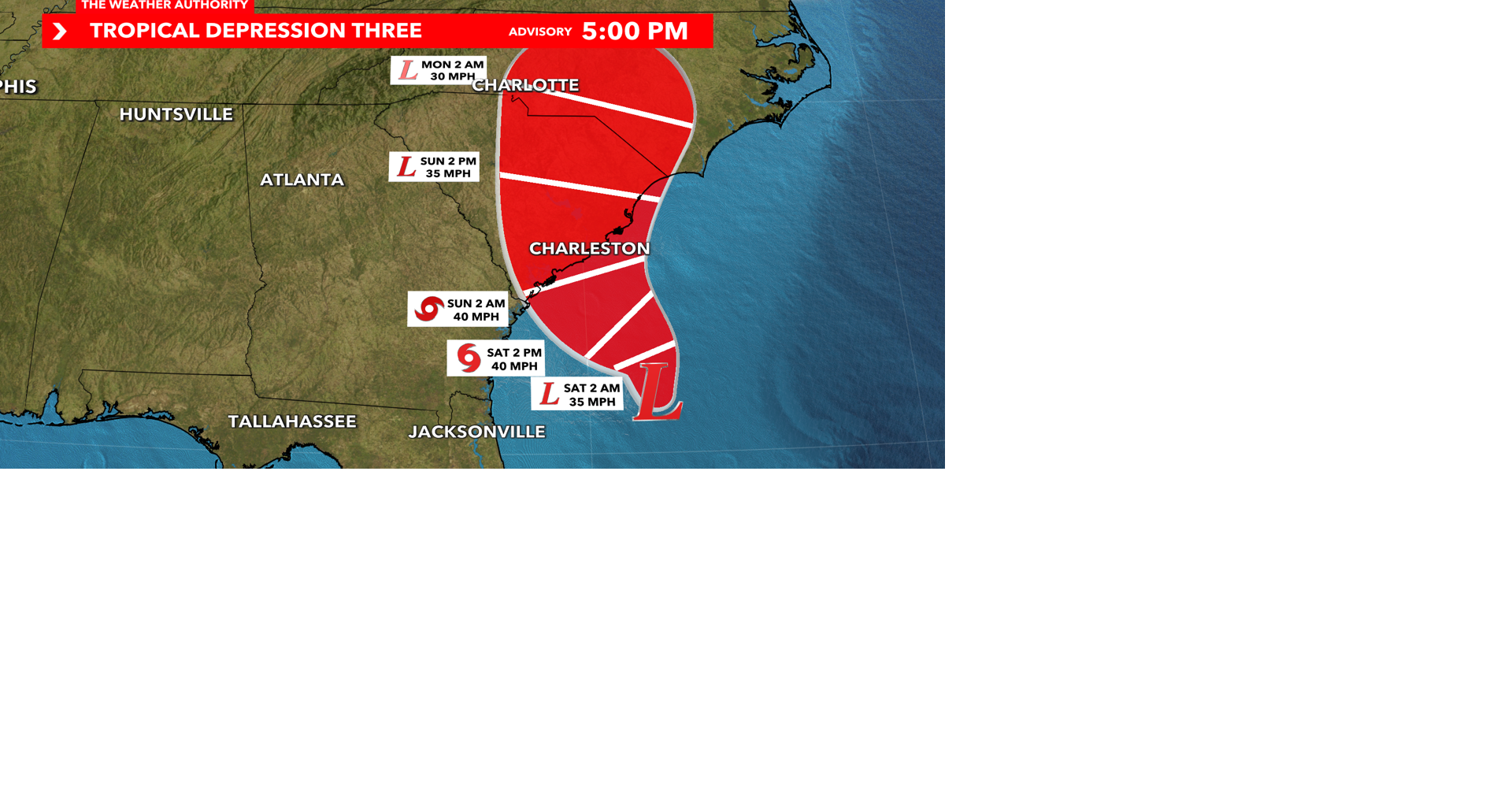 Tropical Depression 3 forms off southeast coast | Hurricane Stories ...