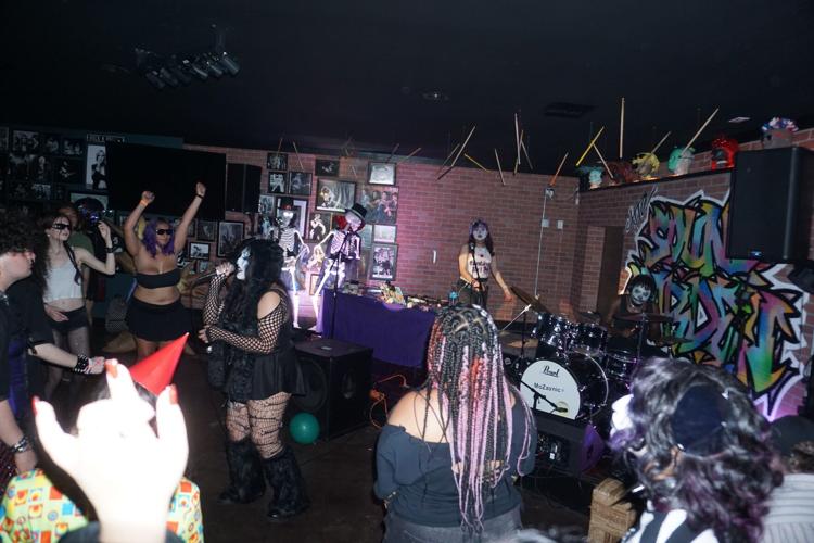 Ezmeh performing at prior DJ event