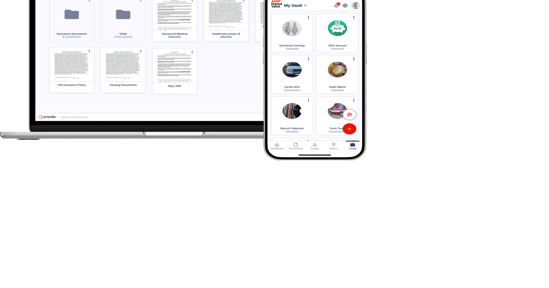 Naples startup Prisidio partners with AARP on digital vault