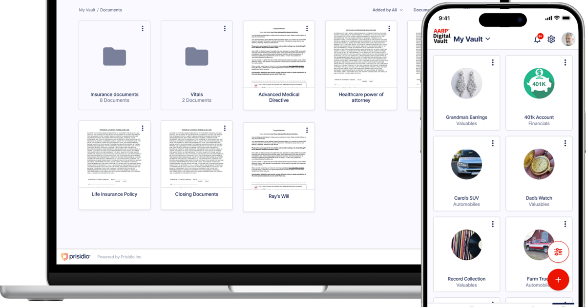 Naples startup Prisidio partners with AARP on digital vault