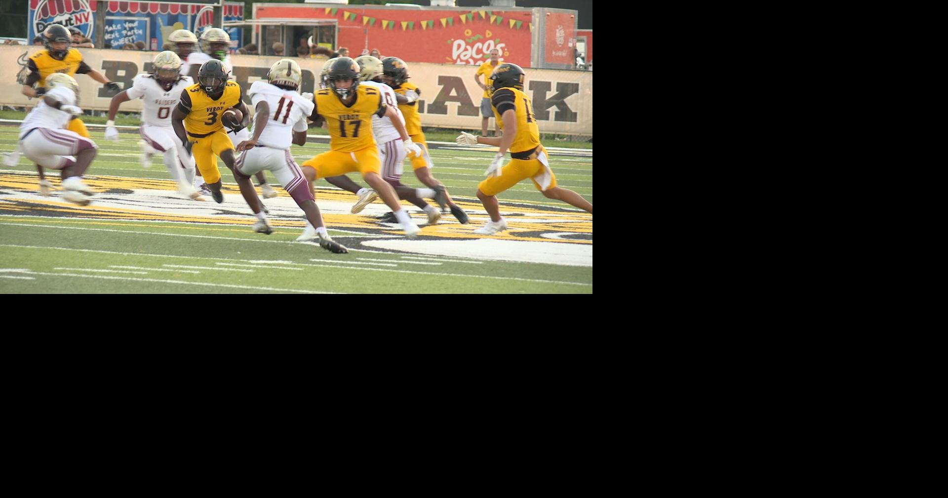 Bishop Verot shuts out Riverdale 38-0 on Gold Rush Night