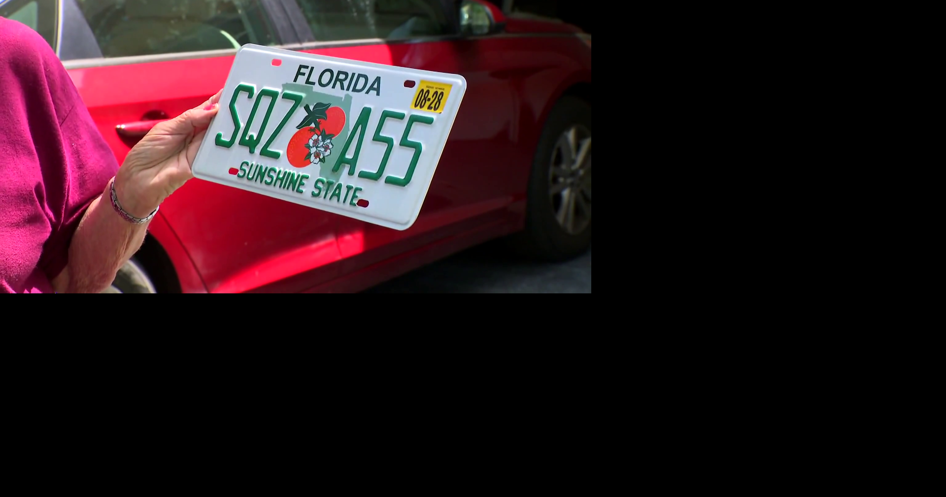 Miami woman's new license plate spells out an eyebrow-raising message