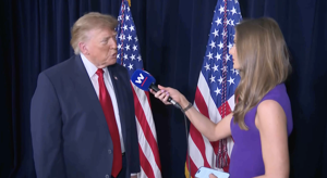 Trump Gave WINK News Interview Before Fort Myers Rally