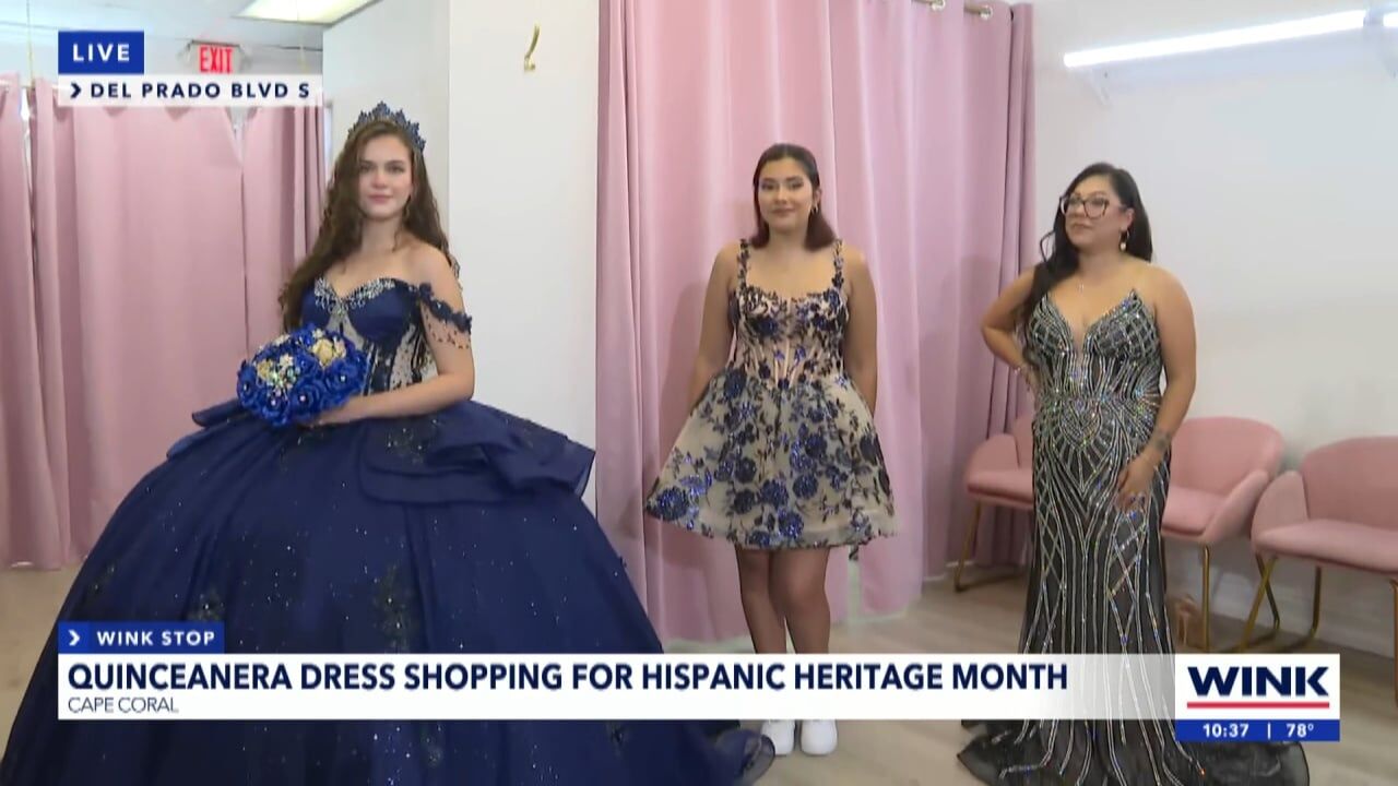 Quinceaera dress shopping at Encanto Boutique in Cape Coral | Lee County | winknews.com Quinceaera dress shopping at Encanto Boutique in Cape Coral | Lee County | winknews.com