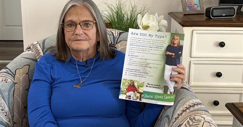 Bonita Springs community leader Debi Braendle in urgent need of kidney donor | Lee County