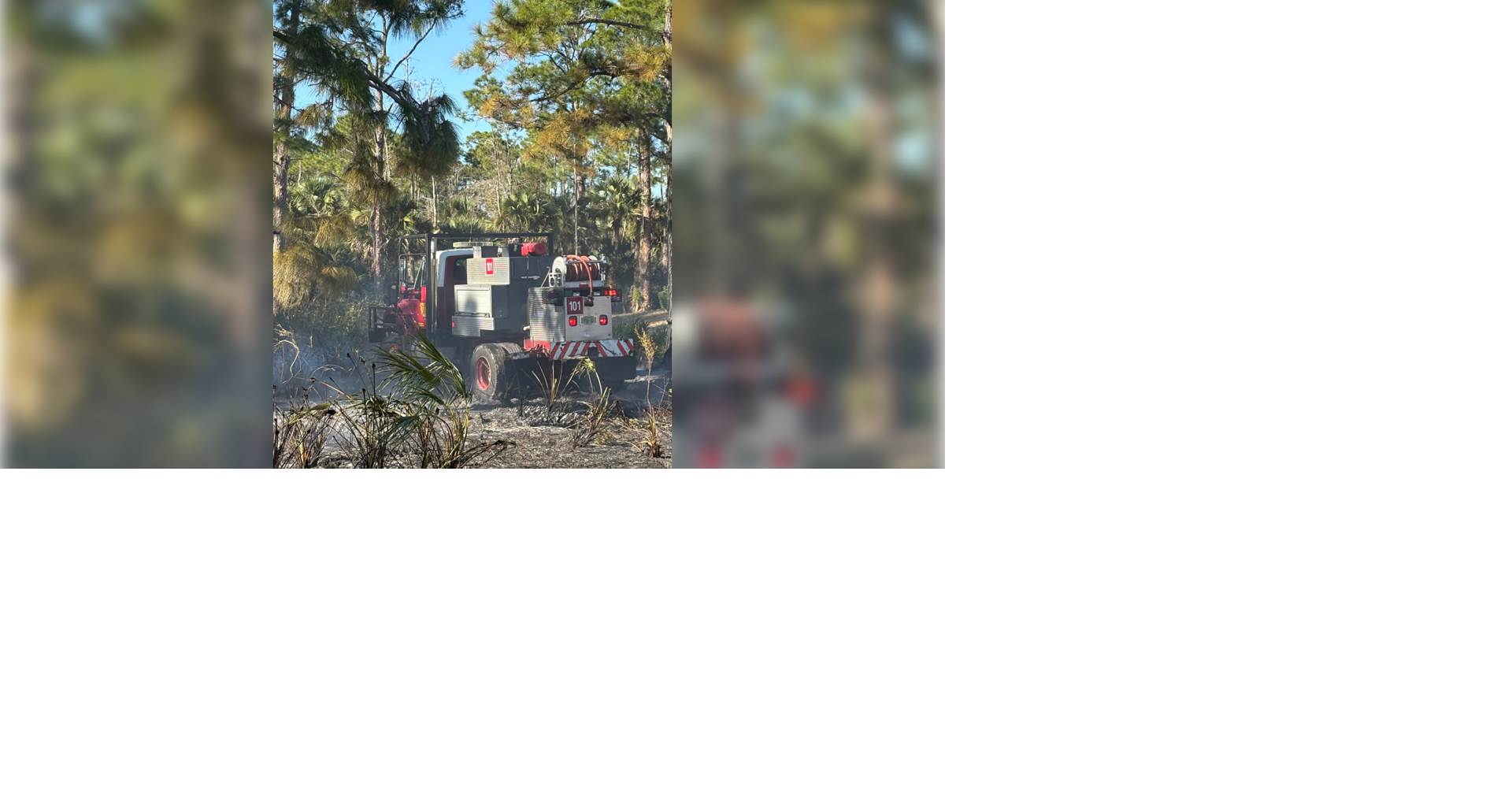 Southwest Florida faces increased brush fire risk as dry air persists