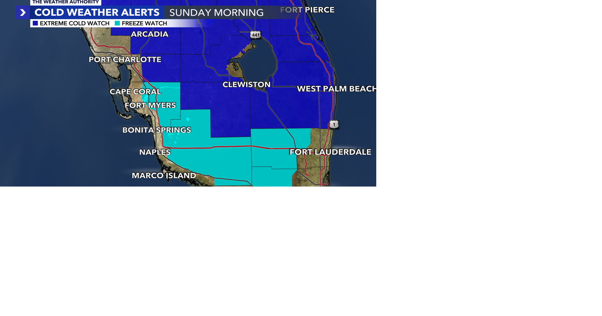 Team coverage for possible snow flurries this Sunday | Weather ...