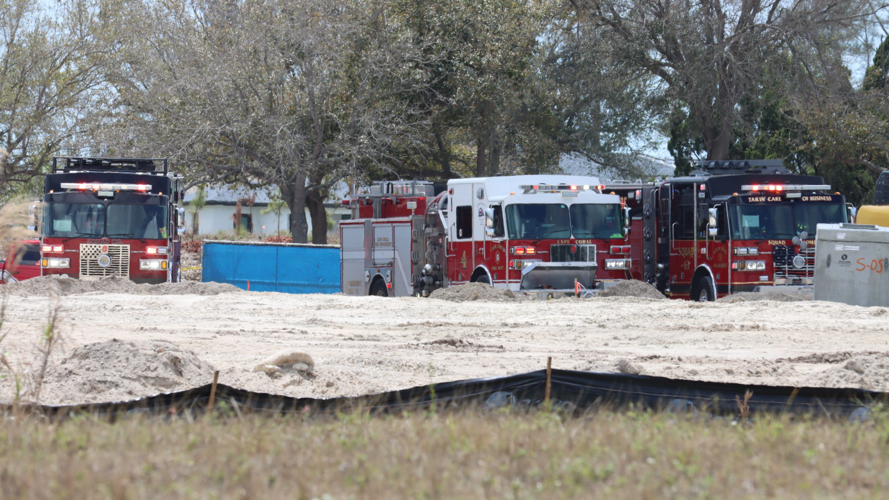 Construction worker rescued after being trapped in 12-foot trench for ...