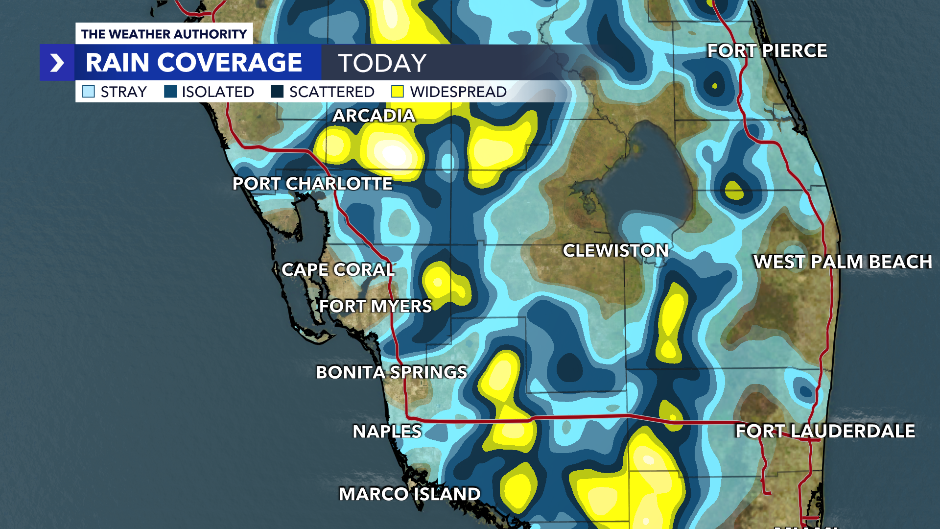 Why rain chances aren’t the same across SWFL | Weather Authority ...
