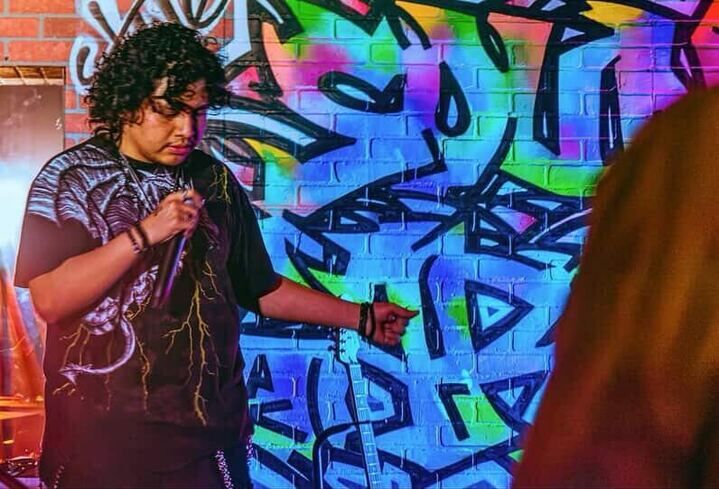 Jstarwalker performing at Soundgarden Kava Bar