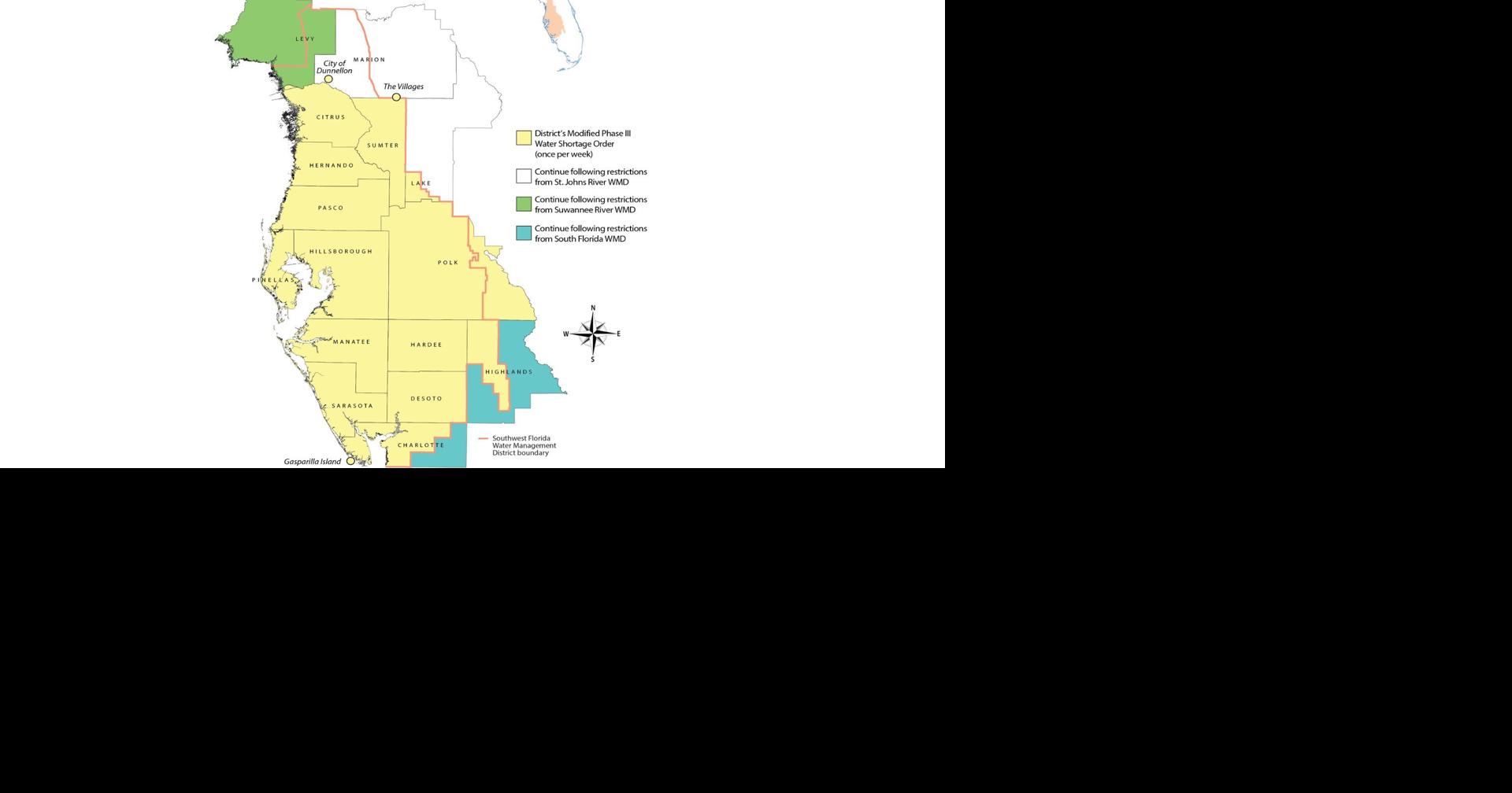 'Extreme' water shortage activates severe restrictions for parts of Charlotte County