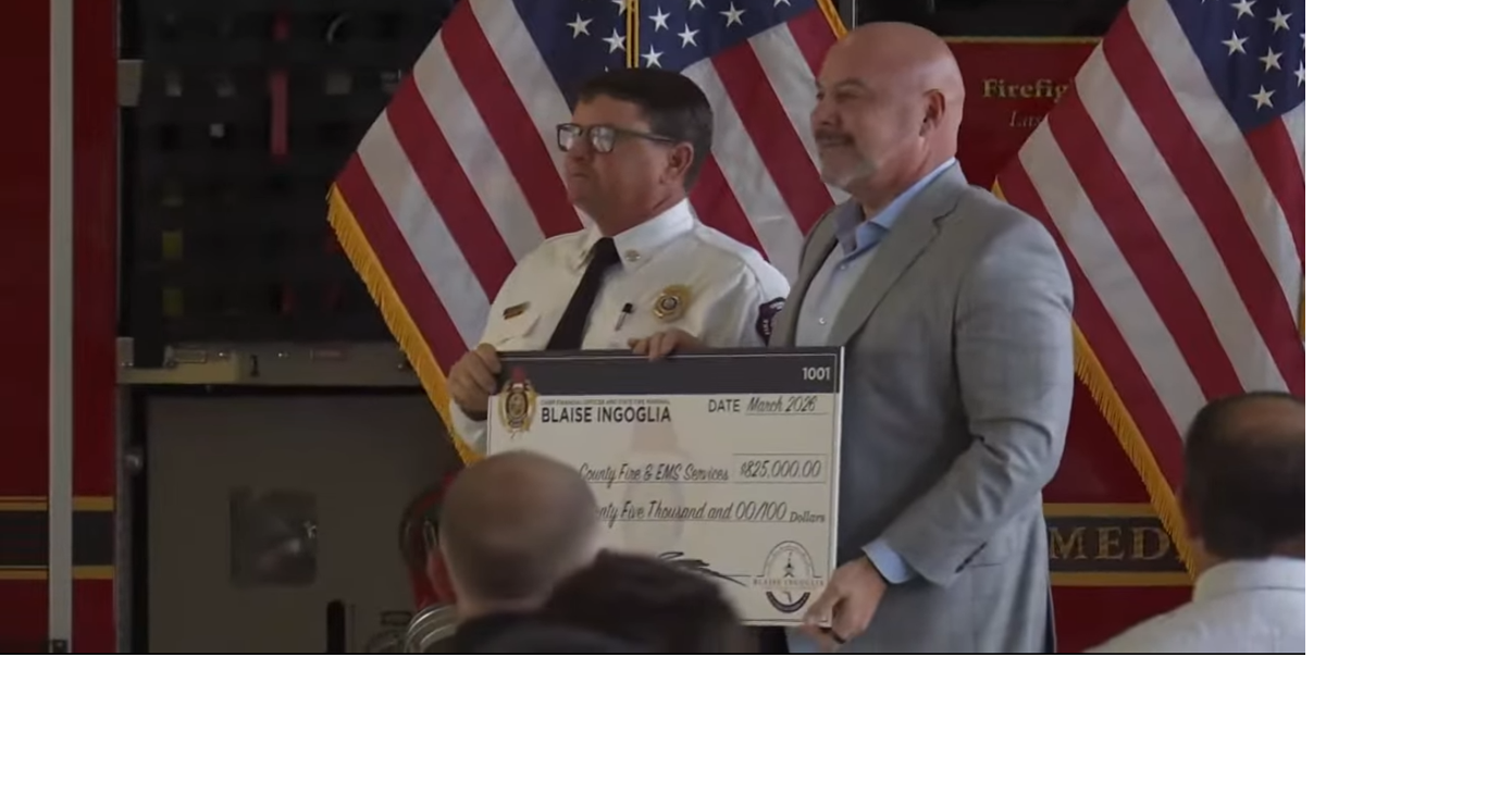 Florida CFO Ingoglia awards $1.6M to Southwest Florida fire stations
