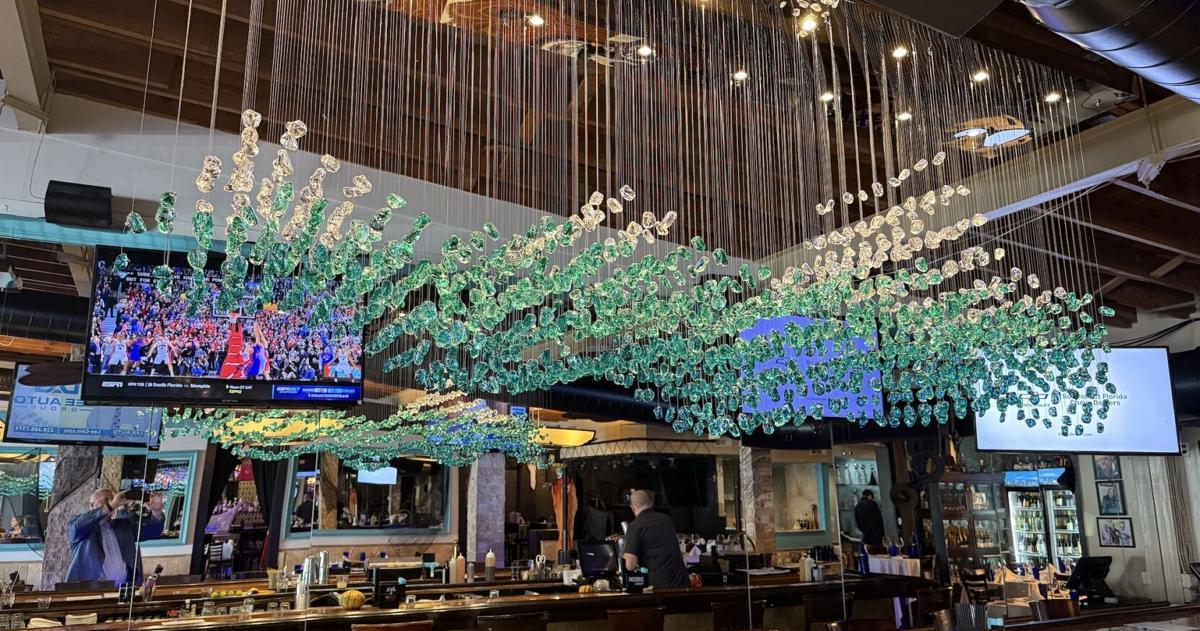 Aqua in Naples gets fresh look, signature chandeliers