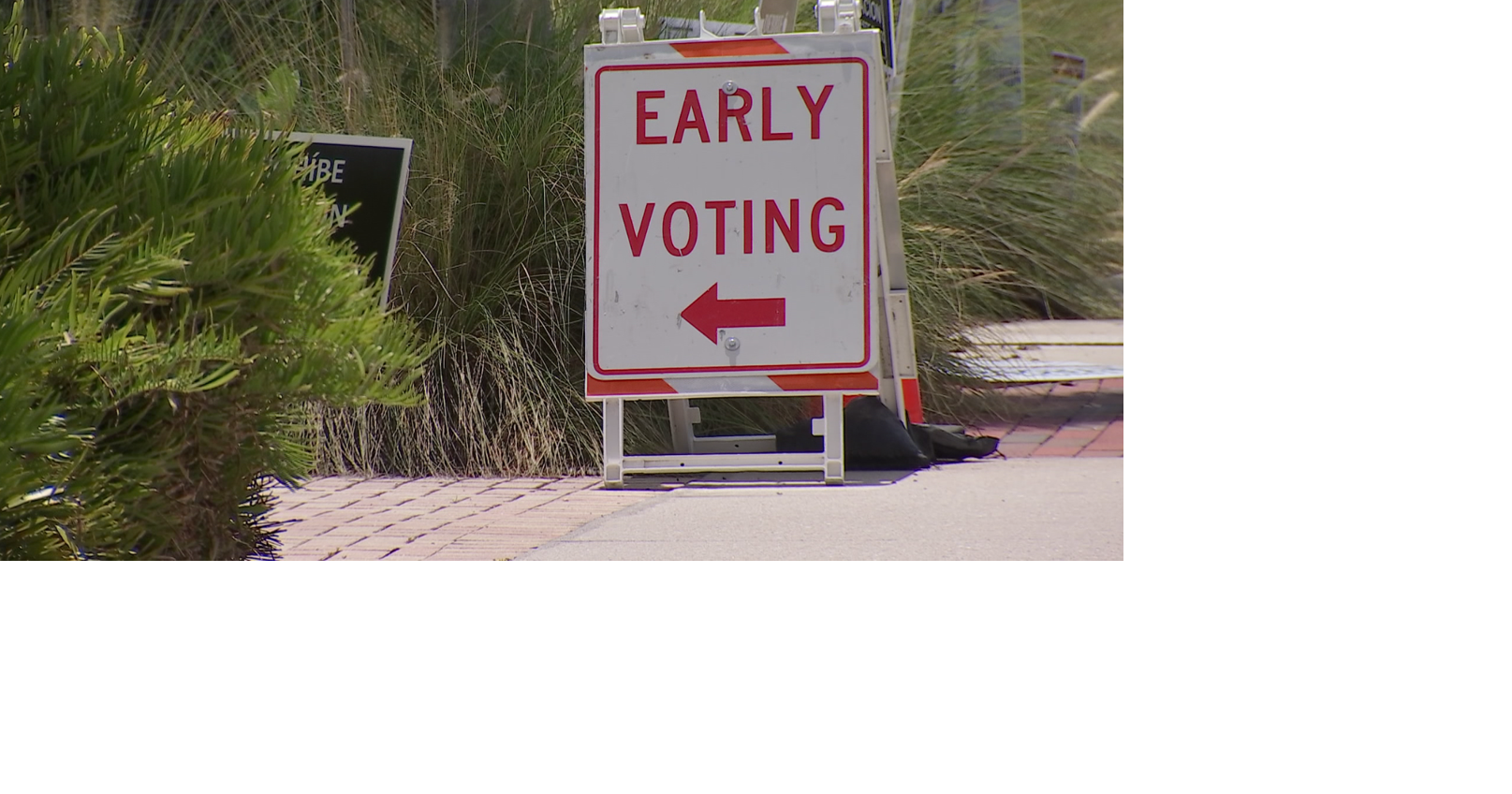 Early voting underway with few equipment issues