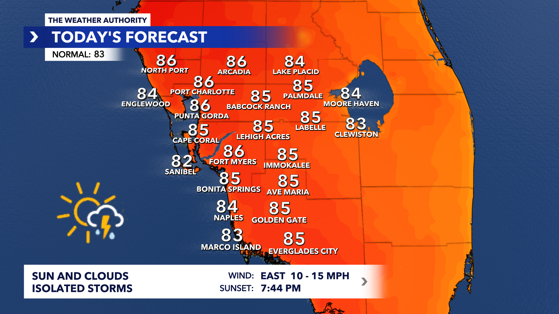A break from the rain for some today; small window of showers possible ...