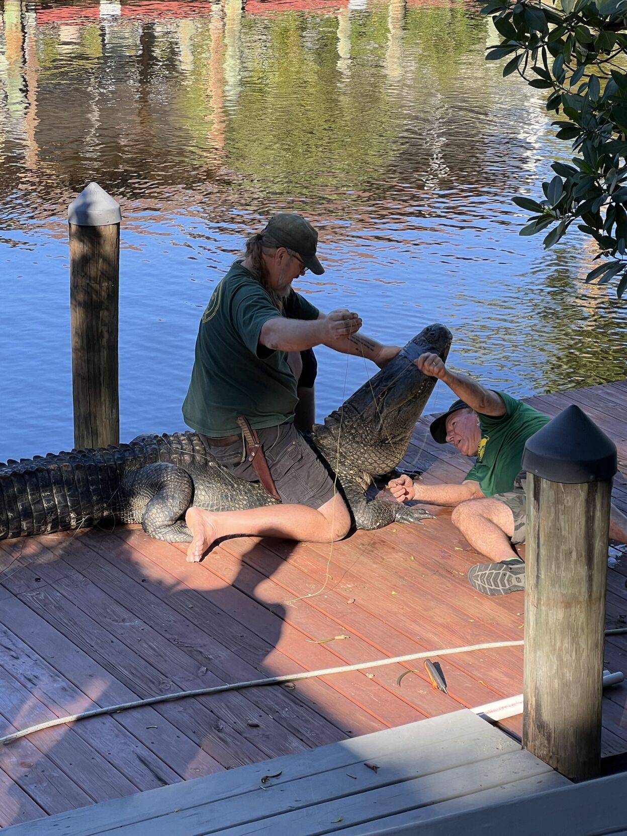 Bonita Springs neighbors team up with FWC to wrangle 10-foot