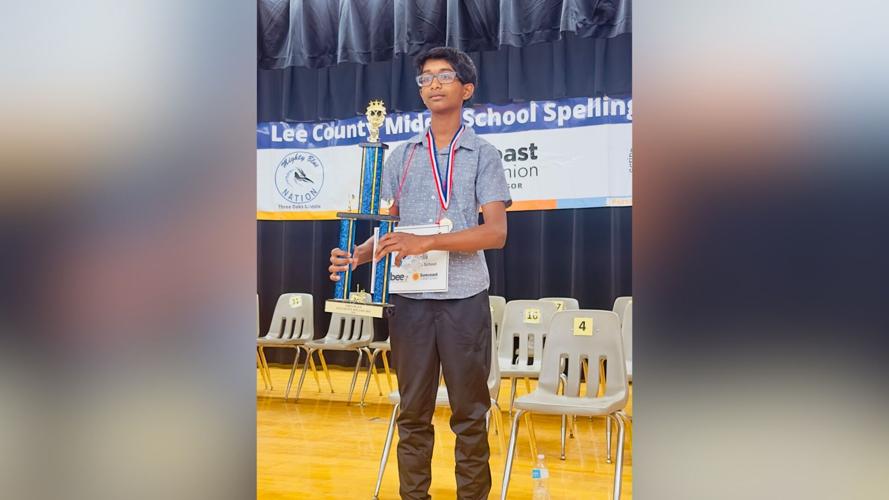 Lee County spelling bee winner prepares for national competition ...