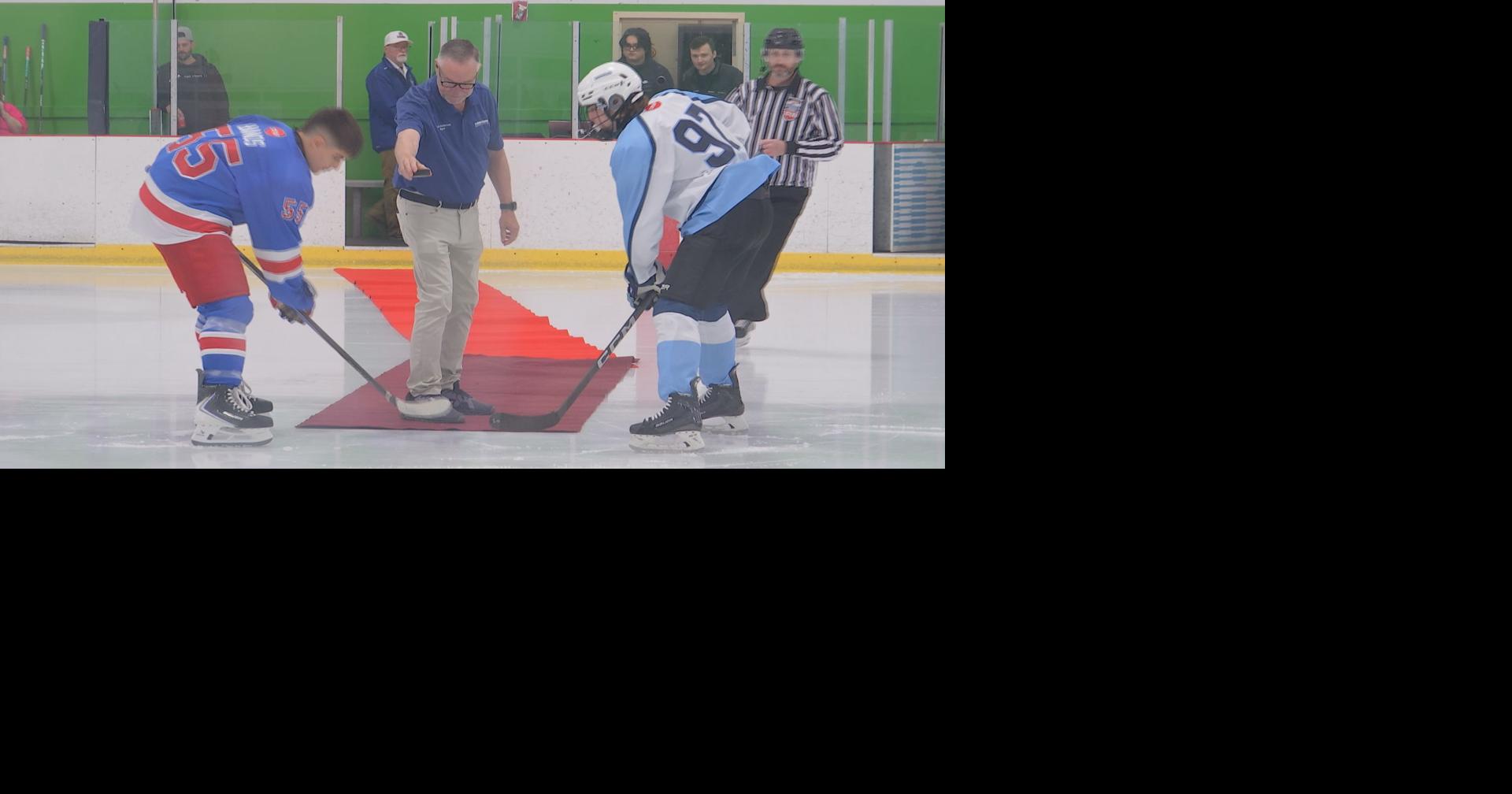Florida Warriors begin hockey season with ceremonial first puck drop