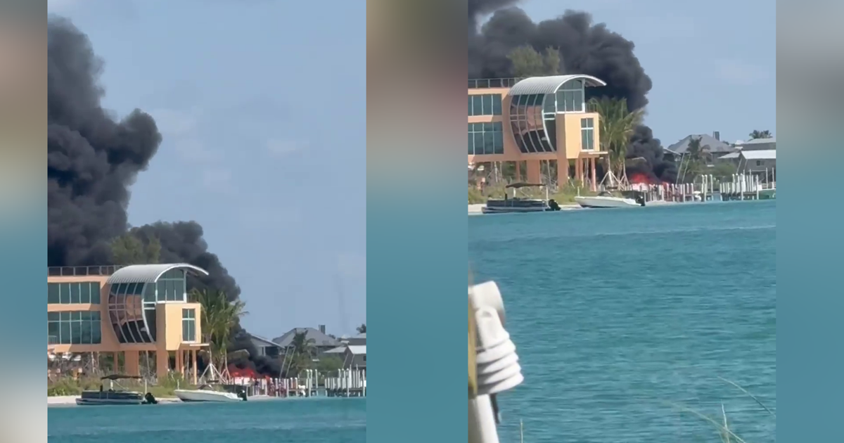 Firefighters combat boat fire on Little Gasparilla Pass, FWC assists