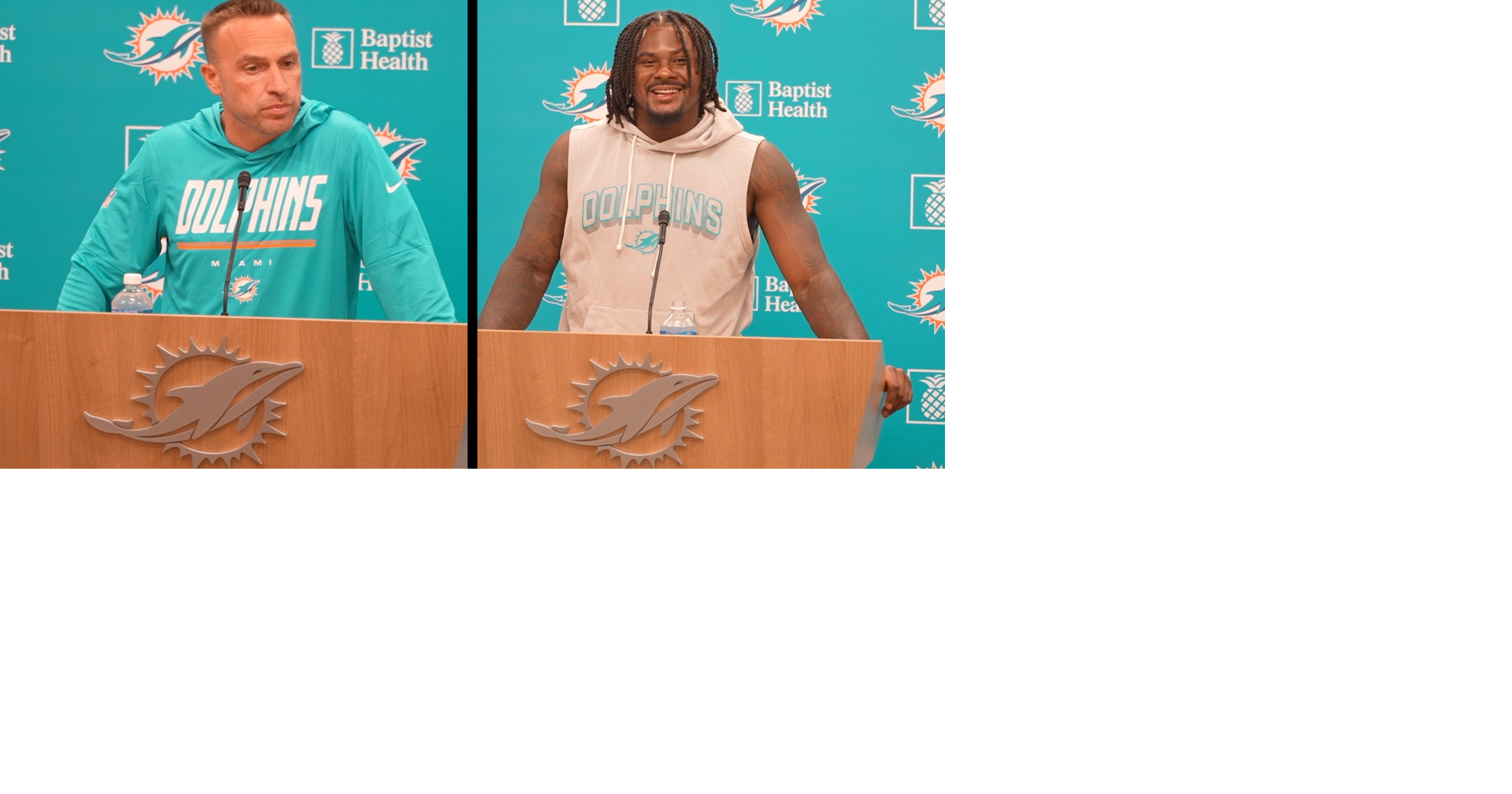 Read more Dolphins open training camp with new coach, new QB and plenty to prove