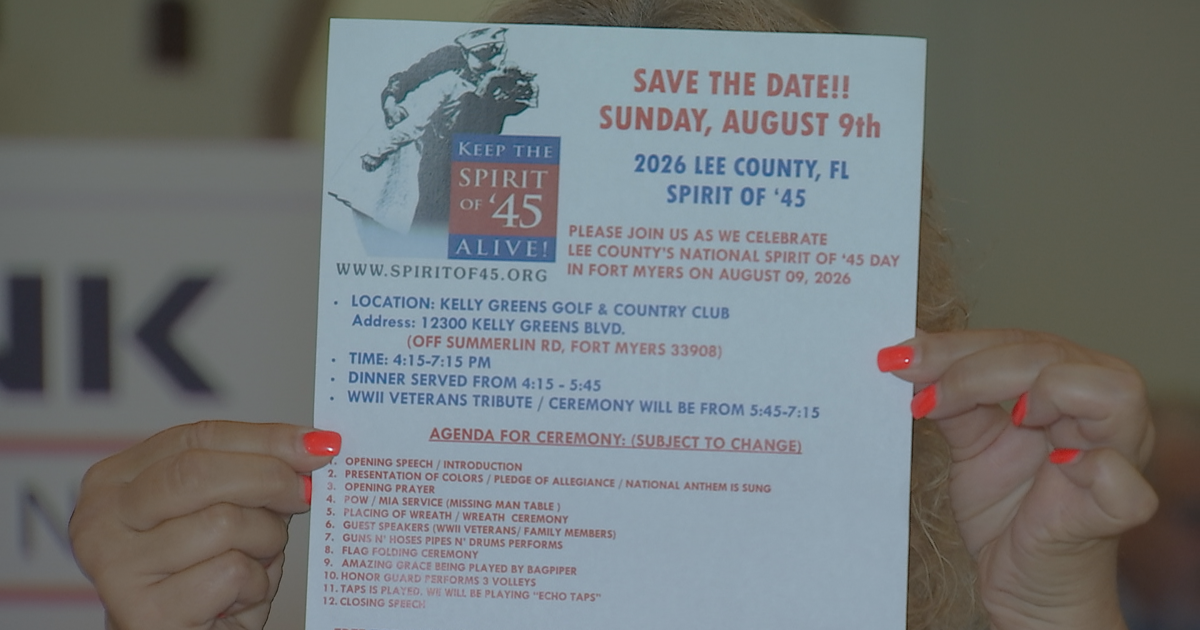 Lee County's Spirit of '45 honors WWII vets on Aug. 9