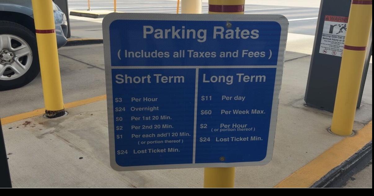 RSW parking could soon cost more under proposed rate increases
