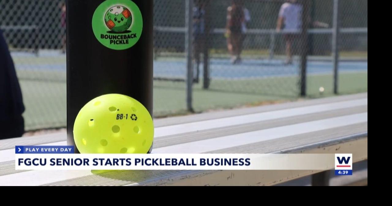 FGCU senior launches eco-friendly pickleball recycling program nationwide