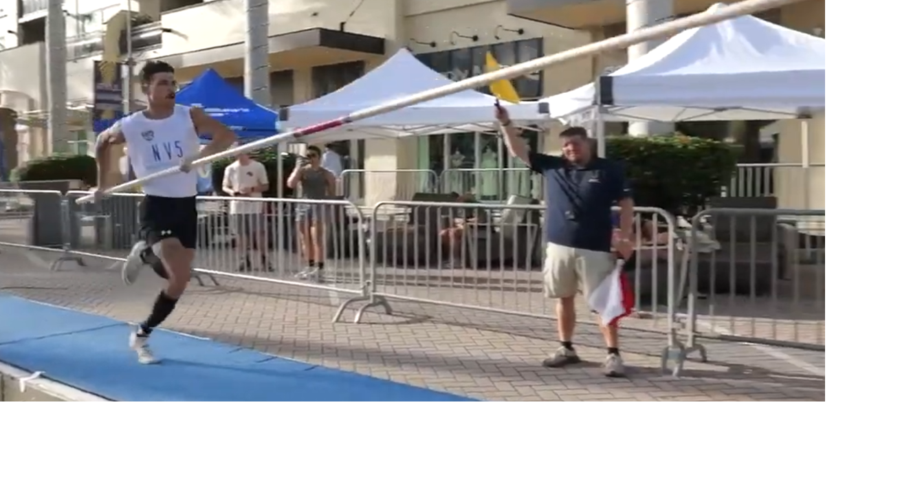 World-class athletes fly high at Naples plaza to fight homelessness ...