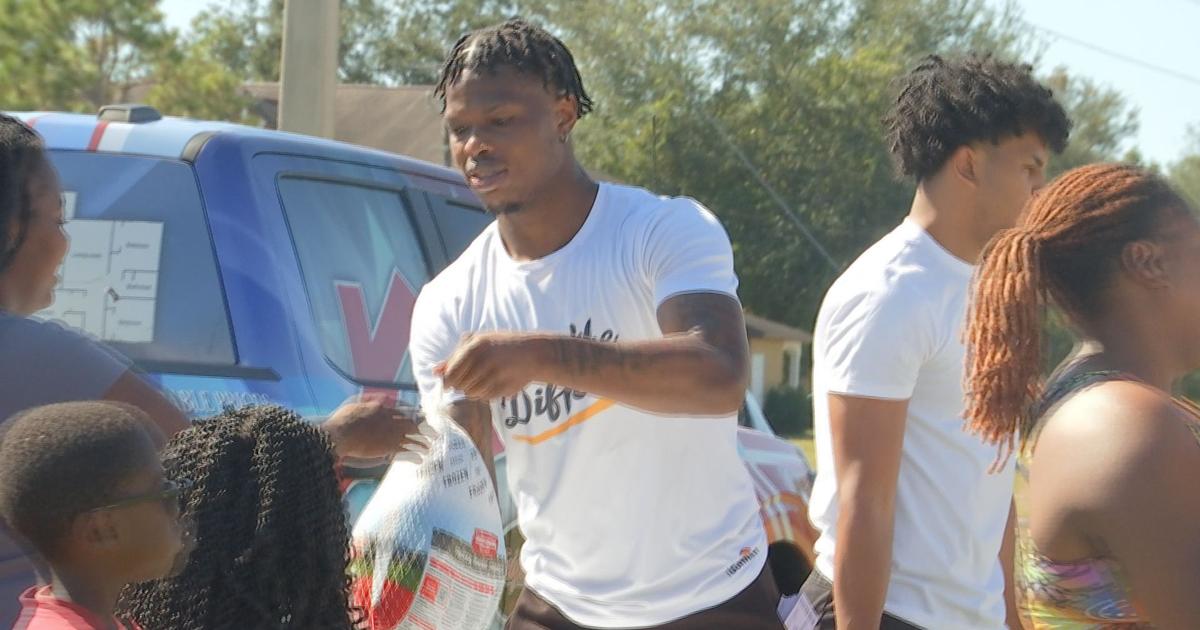 'Do it for Sean' hosts first turkey giveaway Nov 15, 2025 Nov 15, 2025 Updated 9 mins ago