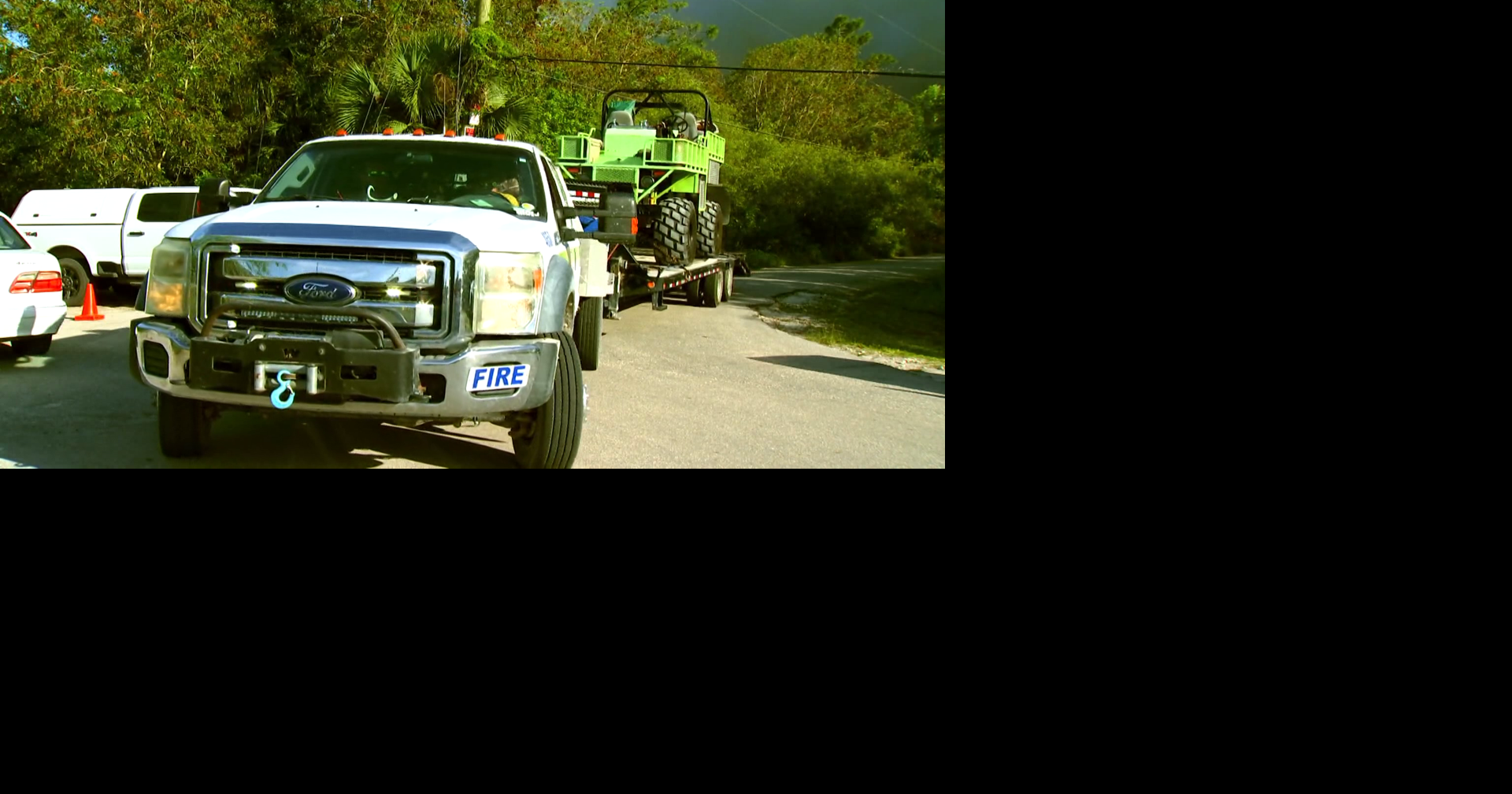 Florida wildfire sends families packing in middle of the night