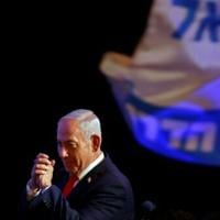 Netanyahu bloc leads after half of Israeli votes counted but no majority