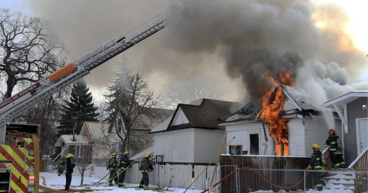 Vacant house fire