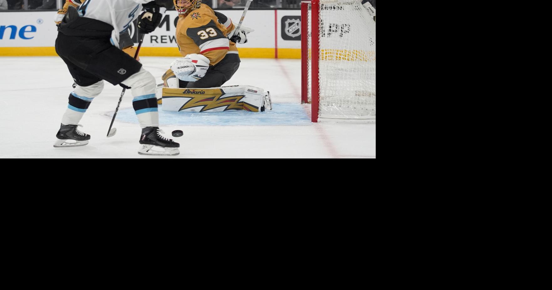 Mammoth score on 1st 3 shots on goal to beat Golden Knights