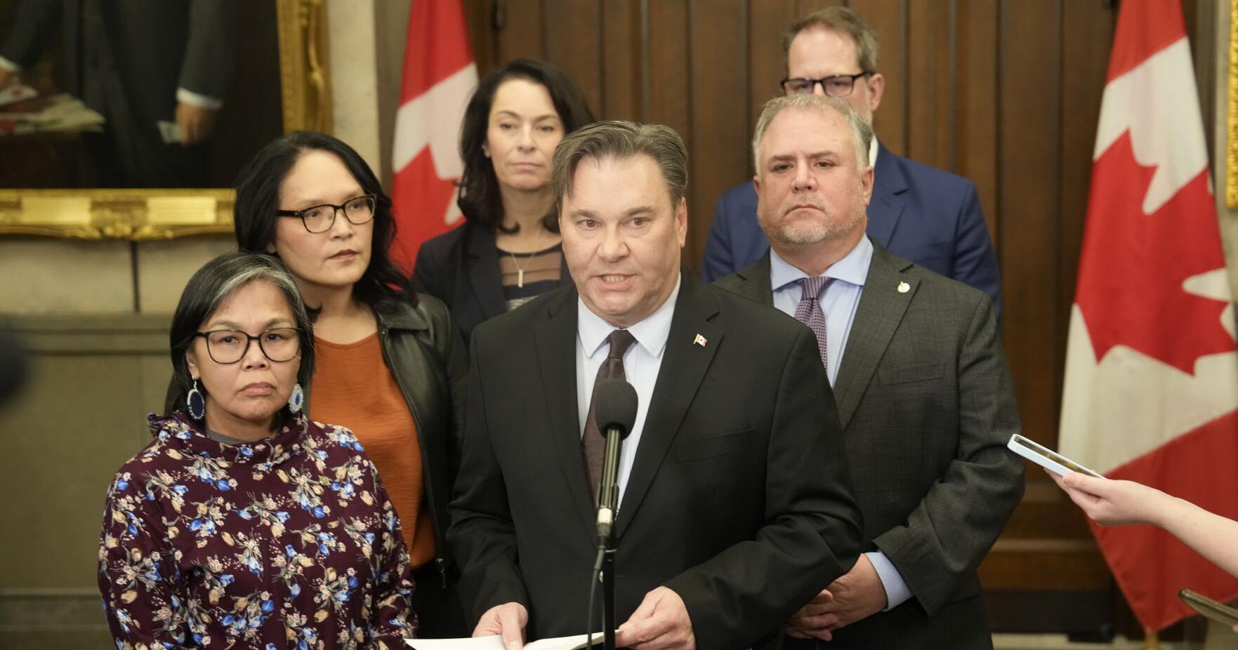 Harsh weather grounds NDP MPs , hinders Parliament return