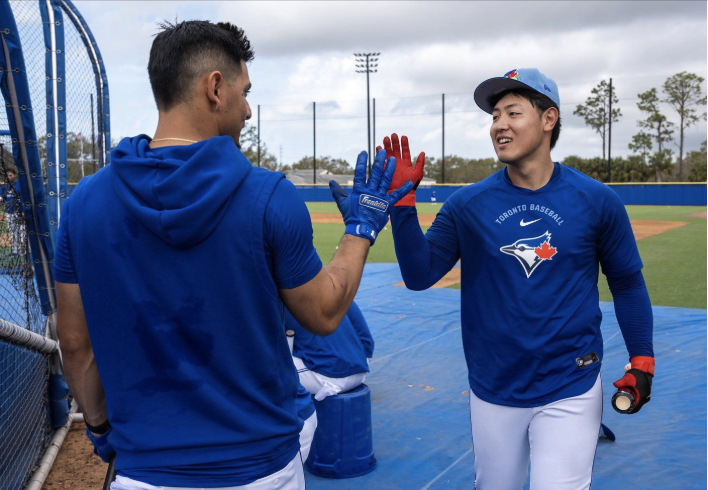 Kazuma Okamoto's first appearance in Blue Jays jersey | Sports |  winnipegsun.com