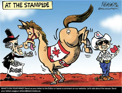 Elbows Down? Trump beat Carney and cost Canada billions
