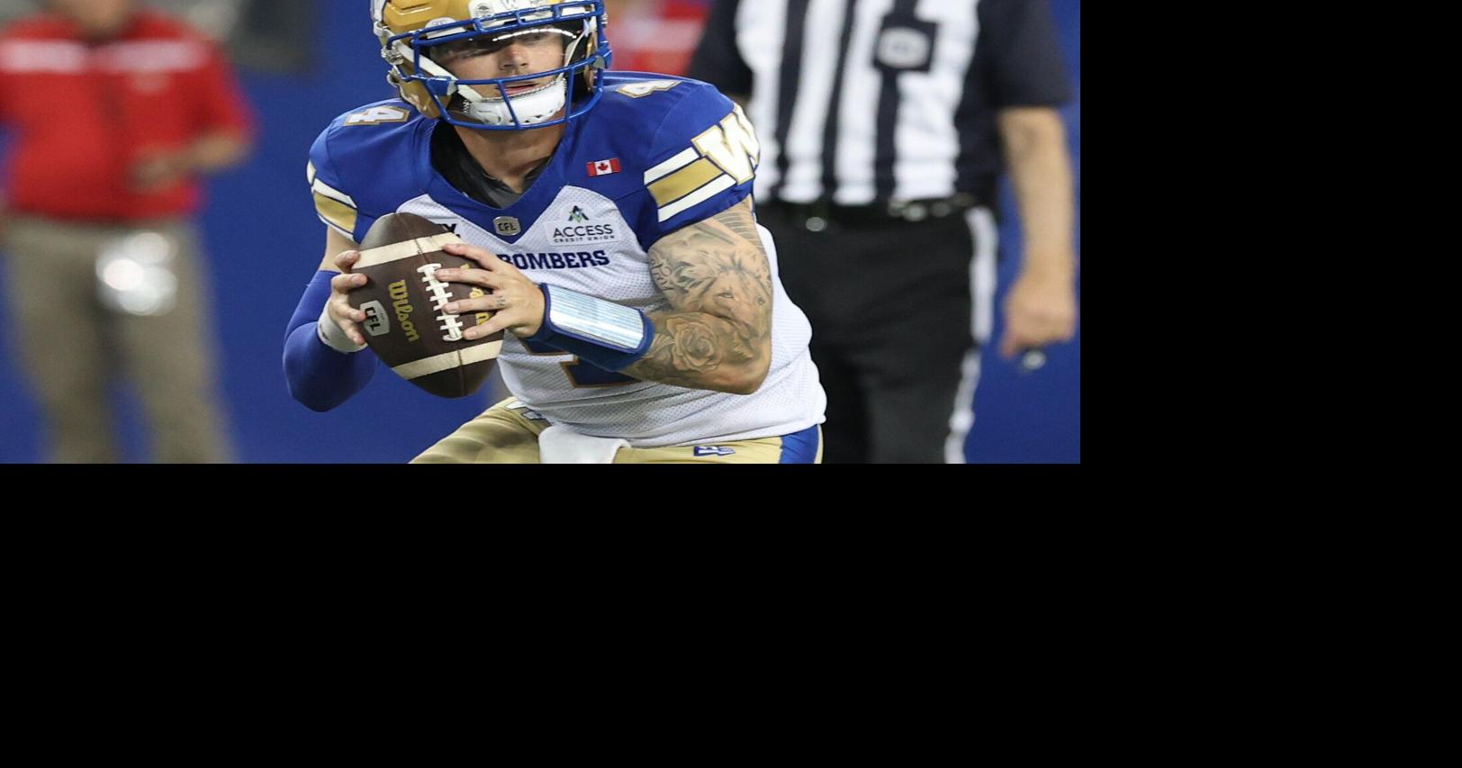 Bombers’ Brown looks for revenge in Ottawa — not!