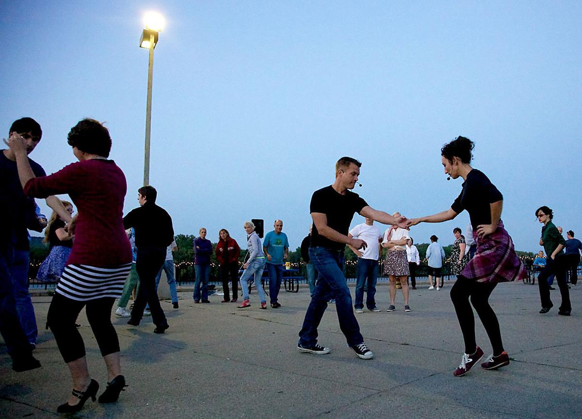 Outdoor dancing in Winona ends season with Latin at the Levee