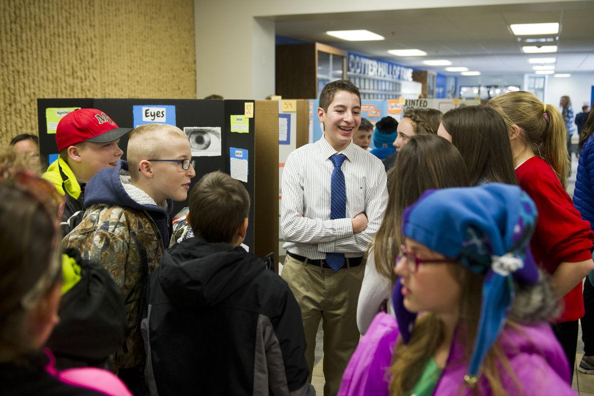 Tied through Catholic schools, science Winona Cotter students share