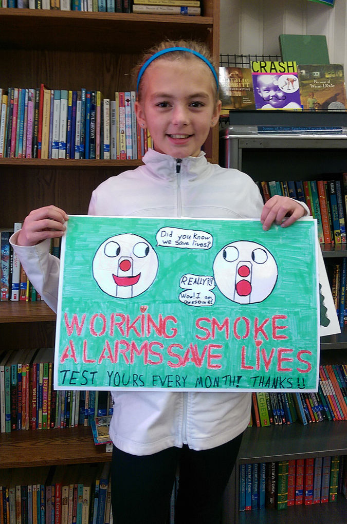 Winners of WFD's Annual Fire Safety Poster Contest announced