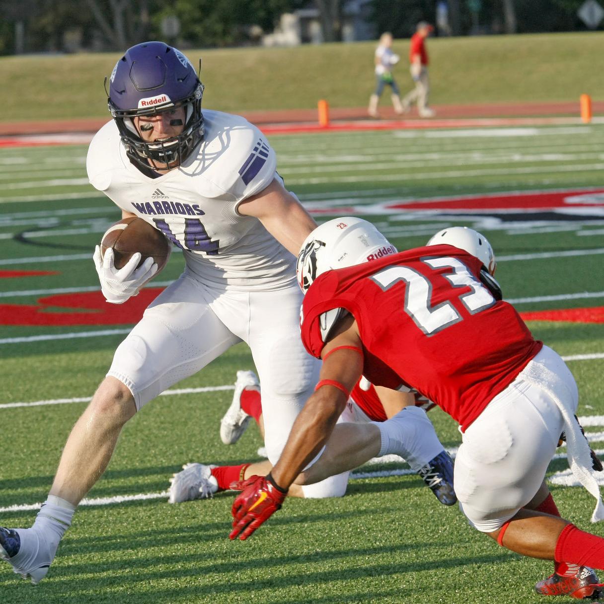 Football Warriors Routed By Msu Moorhead In Season Opener Wsu