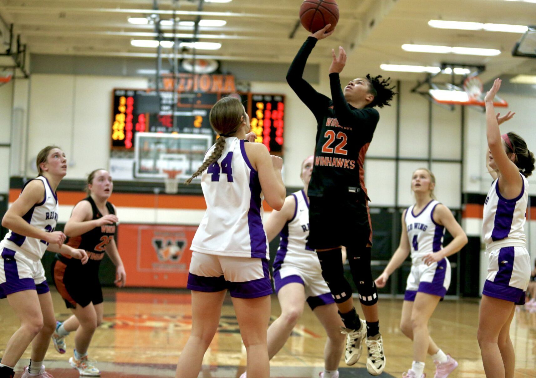 Winona High School Girls Basketball Team Secures Season Opener Victory