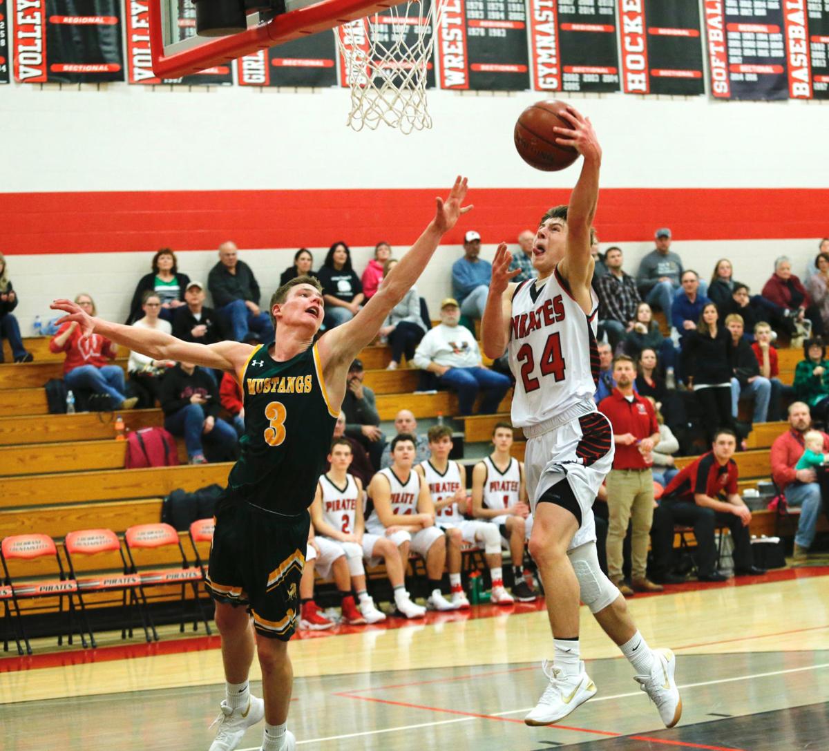 Boys Basketball Cochrane Fountain City Hangs On To Defeat