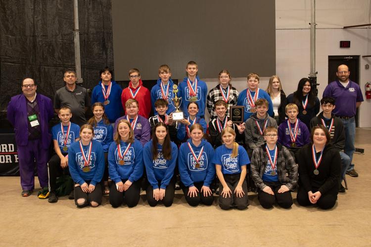 State Olympiad competitors