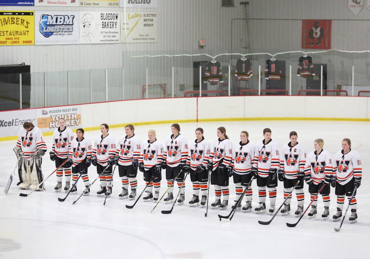 Building for the future Numbers key as Winhawks girls hockey team