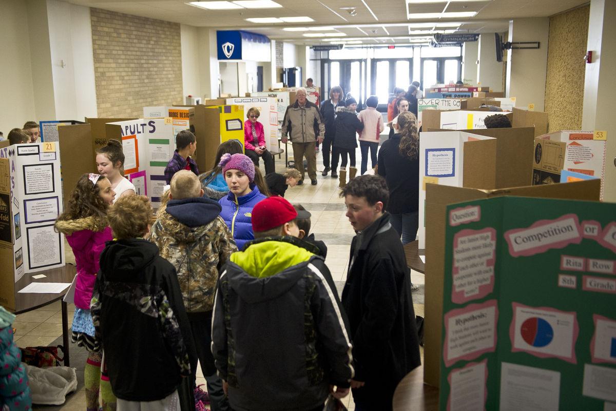 Tied through Catholic schools, science Winona Cotter students share